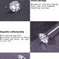 Fashion exquisite zirconia earrings stud earrings raising ear stick 2022 new earrings female temperament