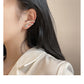 Advanced micro-set snake earrings female design sense earrings new wave personality senior earrings